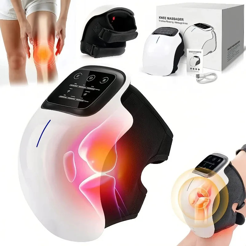 KneeHaven Heat, Light & Vibration Knee Massager