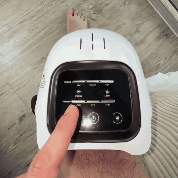 KneeHaven Heat, Light & Vibration Knee Massager