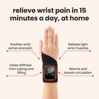WarmWrap™ Cordless Heated Massage Wrist Wrap